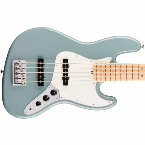 Fender American Pro Jazz Bass, 5 String, Maple Fingerboard - Sonic Gray